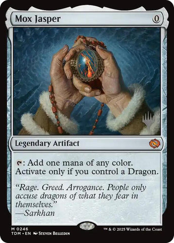 Mox Jasper (Promo Pack: Tarkir: Dragonstorm)  - Foil