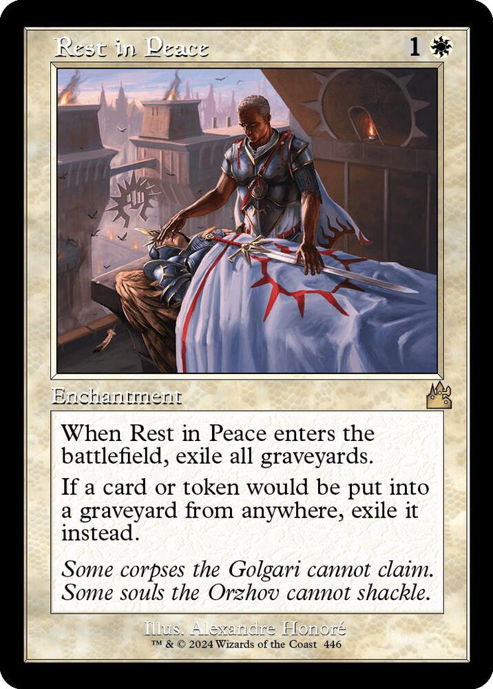 Rest in Peace Retro Frame (Ravnica Remastered) 