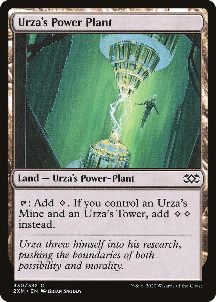 Urzas Power Plant (Double Masters)  - Foil