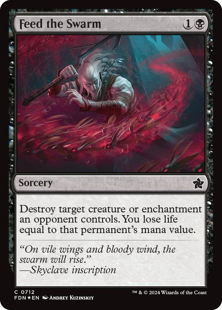 Feed the Swarm 712/291 (Foundations)  - Foil