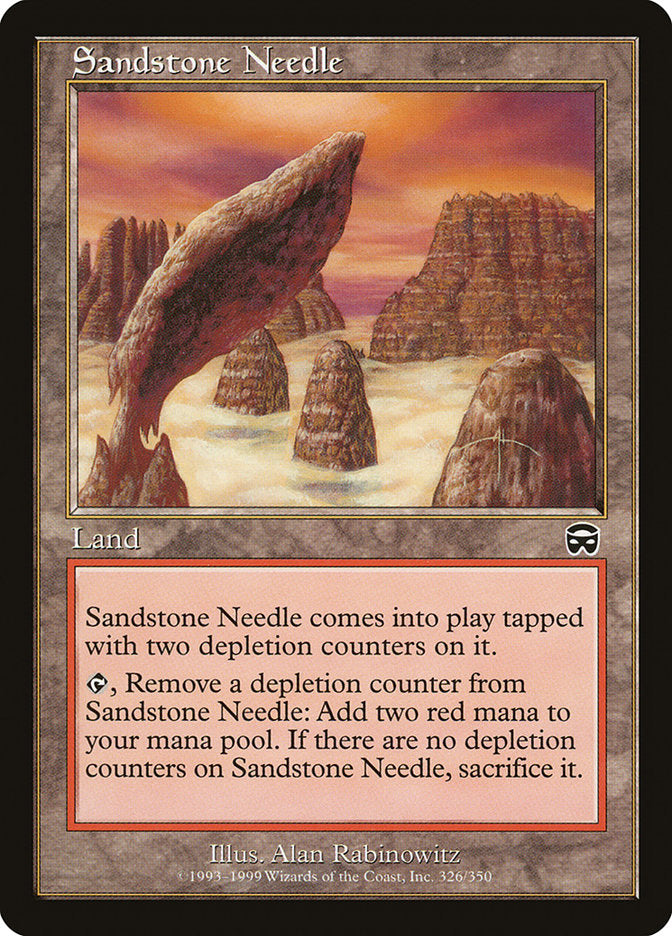 Sandstone Needle 326 (Mercadian Masques) 