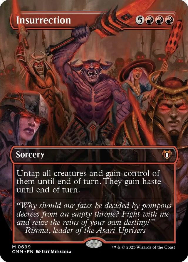 Insurrection Borderless (Commander Masters) 