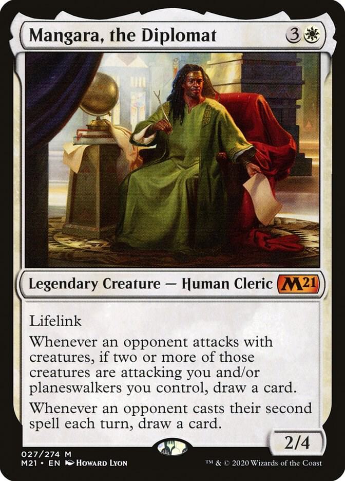 Mangara the Diplomat (Core Set 2021) 