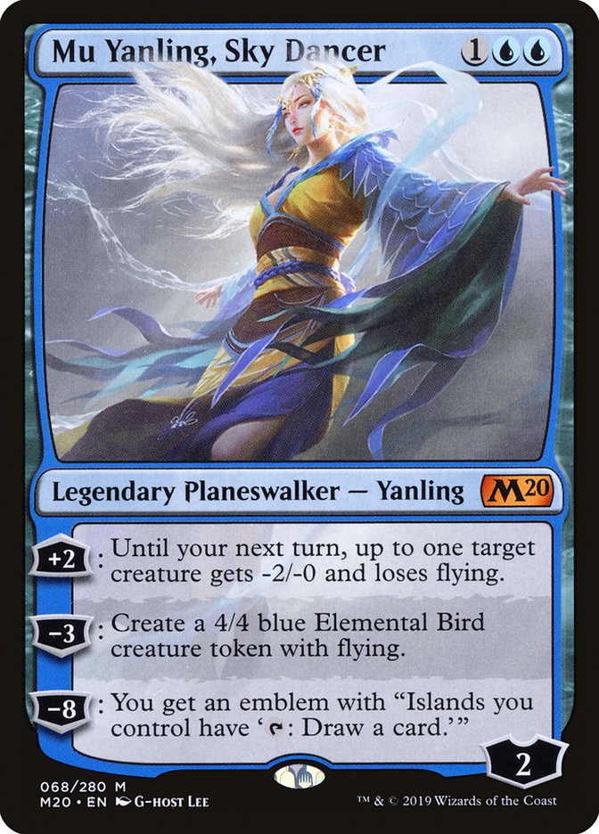 Mu Yanling, Sky Dancer 68/280 (Core Set 2020) 