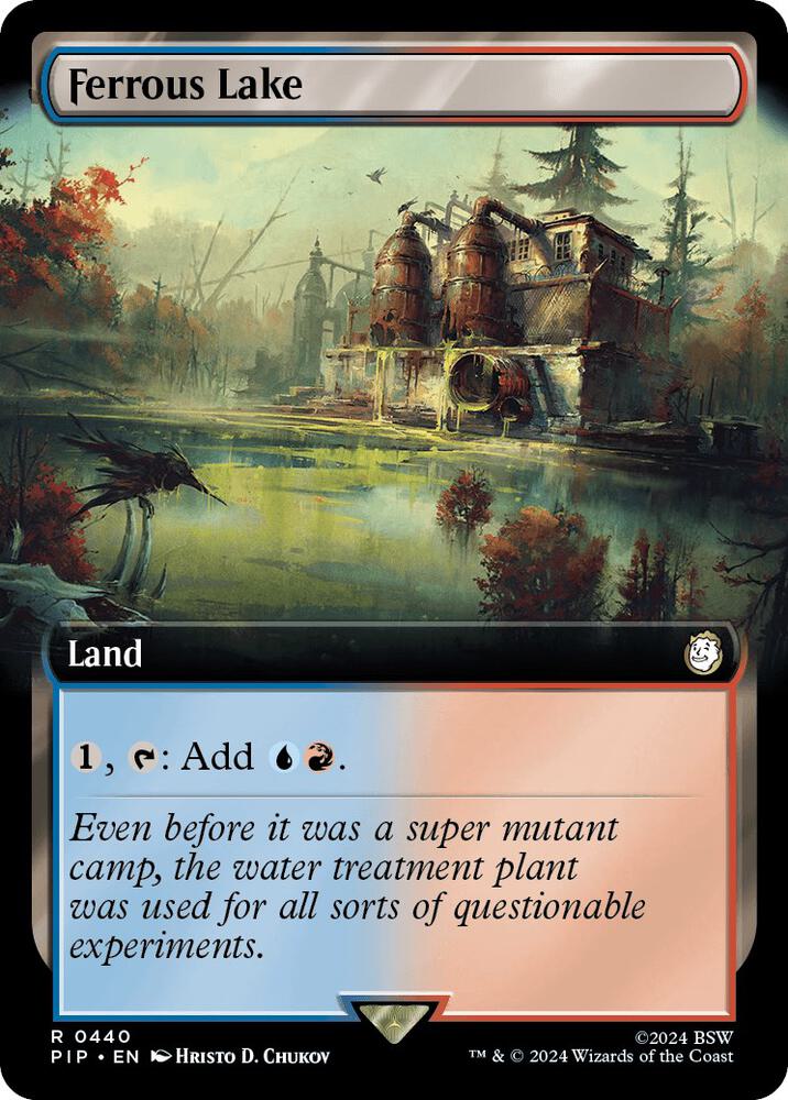 Ferrous Lake Extended Art (Universes Beyond: Fallout) 