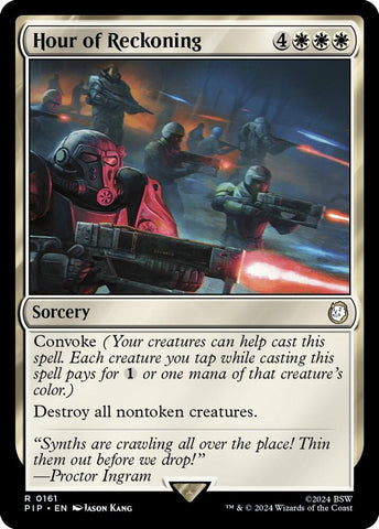 Hour of Reckoning (Universes Beyond: Fallout)  - Foil