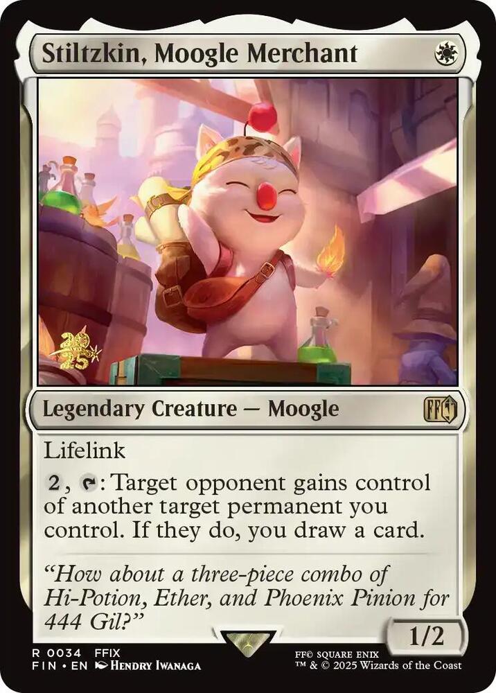 Stiltzkin Moogle Merchant (Prerelease Cards)  - Foil