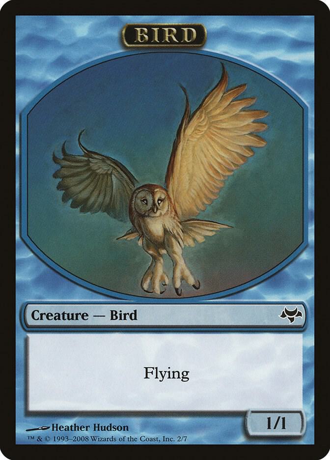 Bird Token 2/7 (Eventide) 