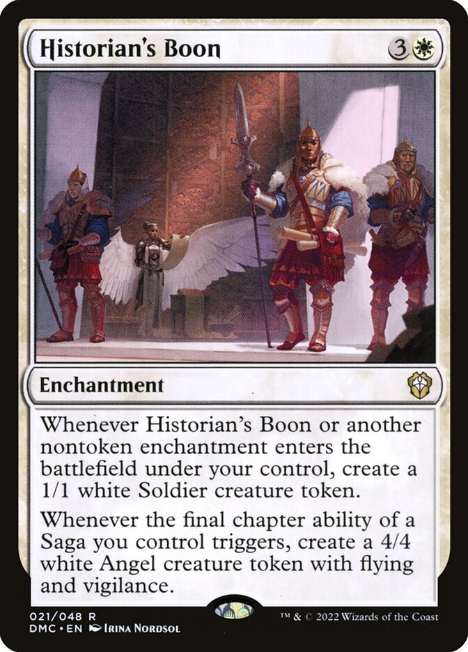 Historian's Boon (Commander: Dominaria United) 