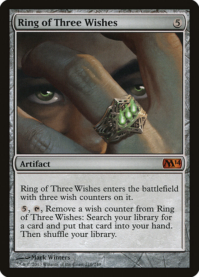 Ring of Three Wishes (Magic 2014 (M14)) 