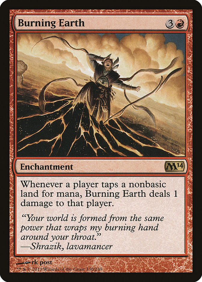 Burning Earth (Magic 2014 (M14)) 