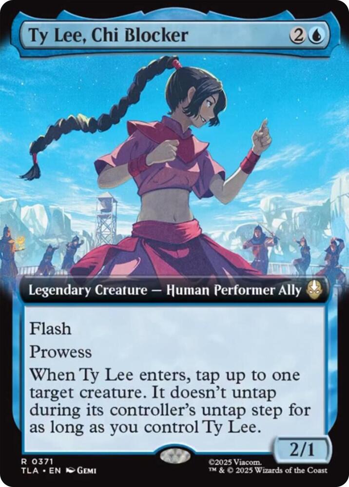 Ty Lee Chi Blocker Extended Art (Avatar: The Last Airbender)  - Foil