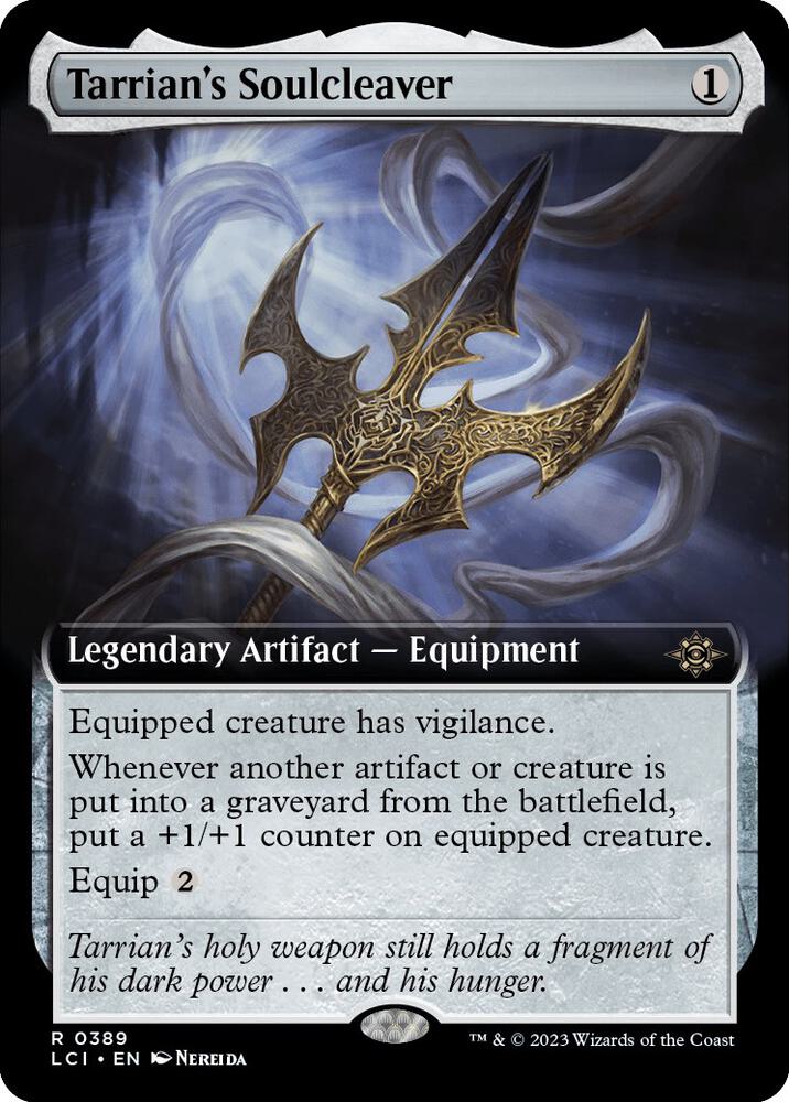 Tarrians Soulcleaver Extended Art (The Lost Caverns of Ixalan) 