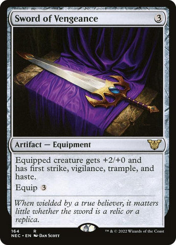 Sword of Vengeance (Commander: Kamigawa: Neon Dynasty) 
