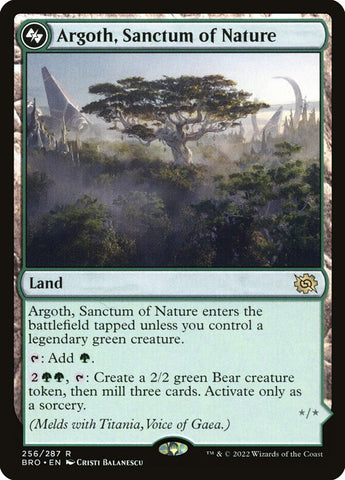 Argoth, Sanctum of Nature (The Brothers' War) 