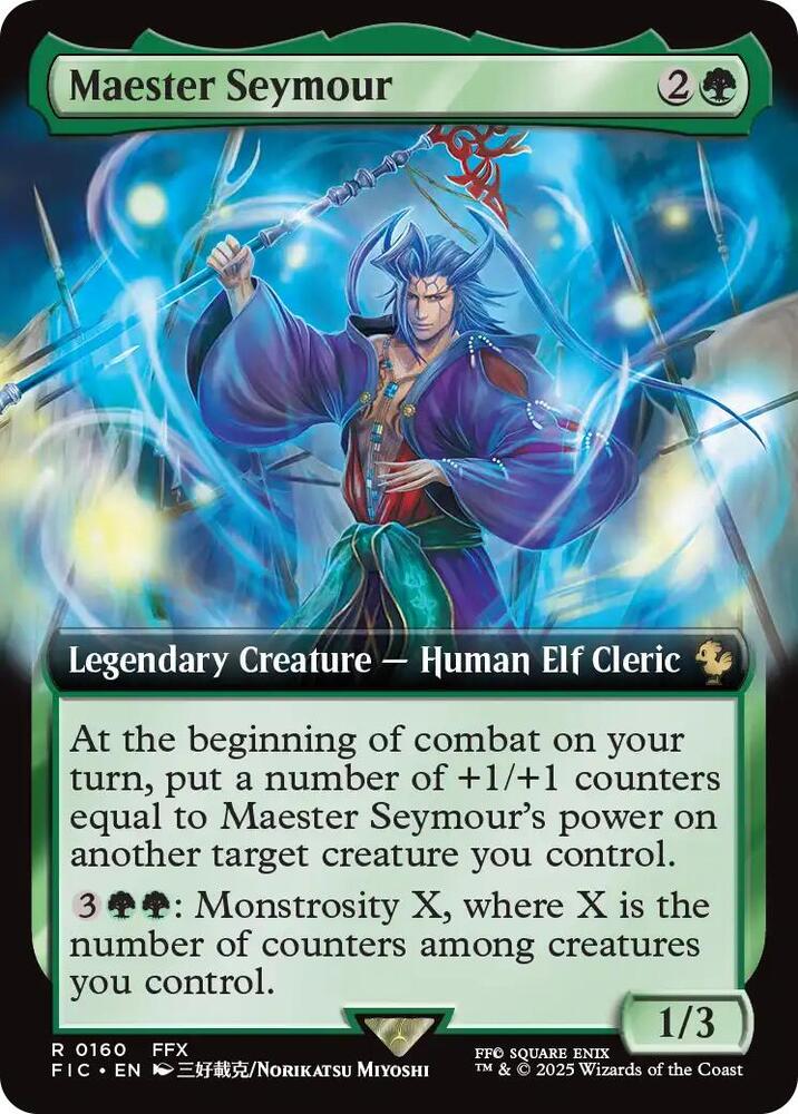 Maester Seymour Extended Art (Commander: FINAL FANTASY) 
