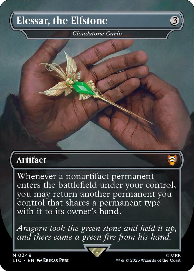 Elessar the Elfstone Cloudstone Curio (Commander: The Lord of the Rings: Tales of Middle-earth) 