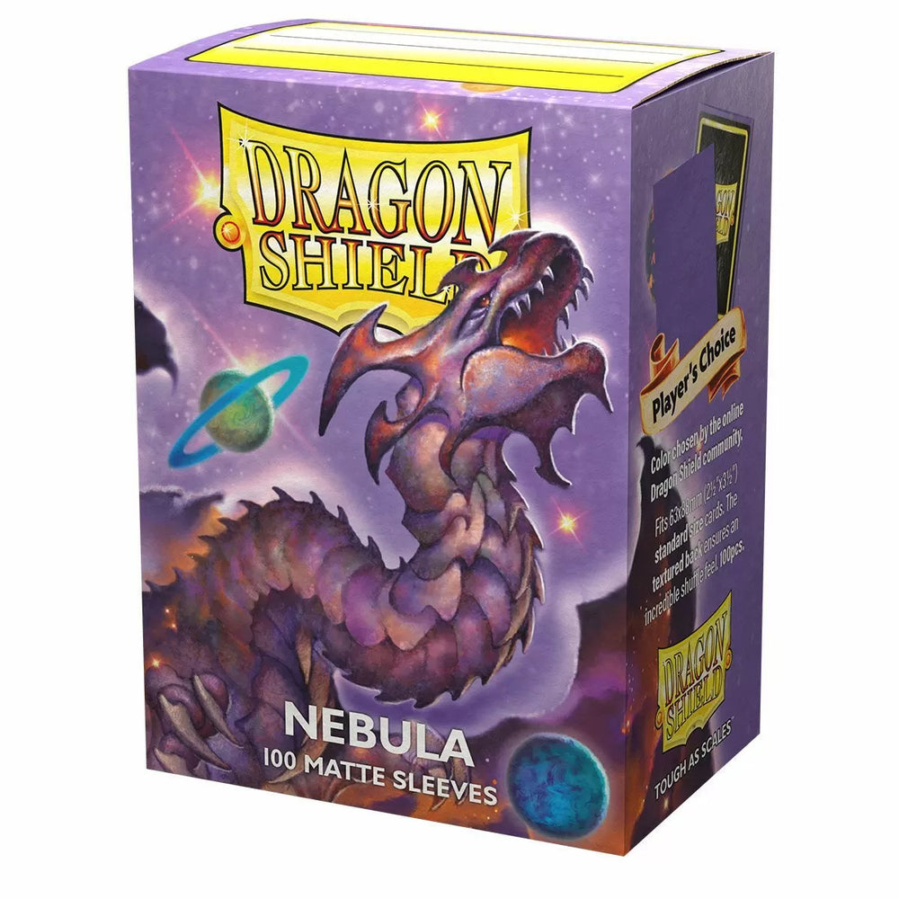 Dragon Shield Sleeves - Box 100 - Nebula Purple MATTE