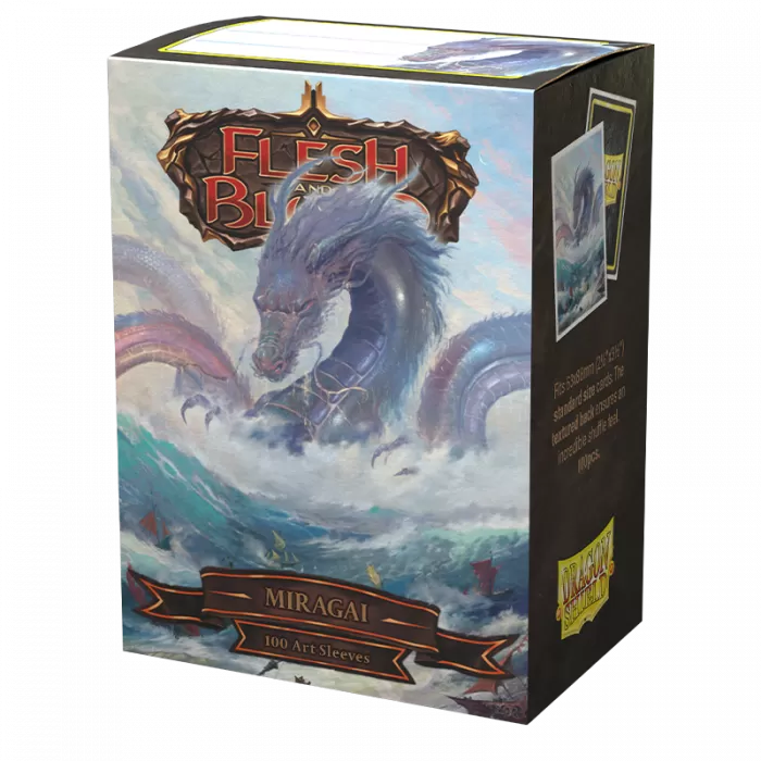 Dragon Shield - Box 100 - Matte Art - Flesh and Blood Miragai