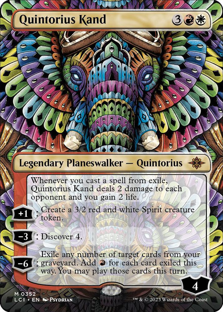 Quintorius Kand 352/291 (The Lost Caverns of Ixalan)  - Borderless