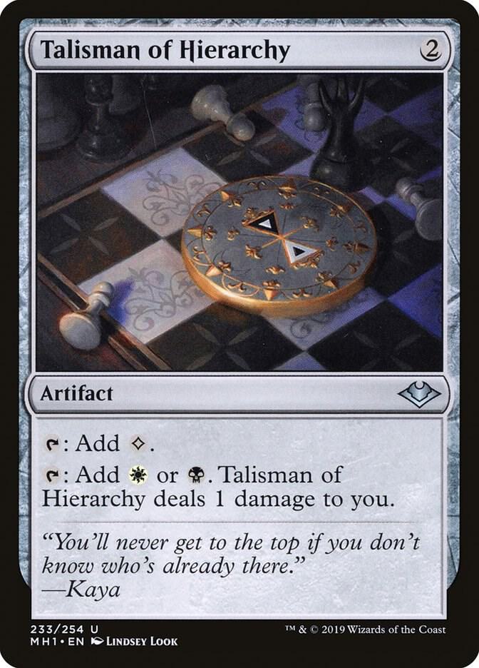 Talisman of Hierarchy (Modern Horizons) 