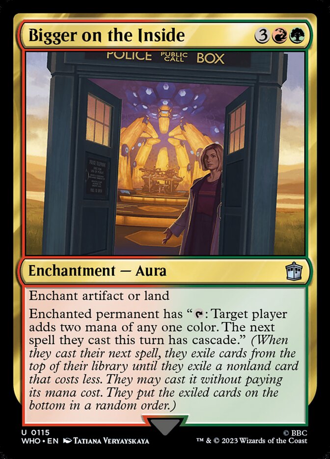 Bigger on the Inside 115/331 (Universes Beyond: Doctor Who)  - Foil