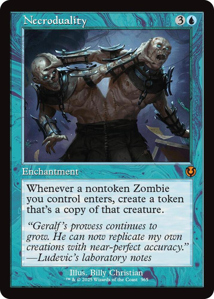 Necroduality Retro Frame (Innistrad Remastered) 