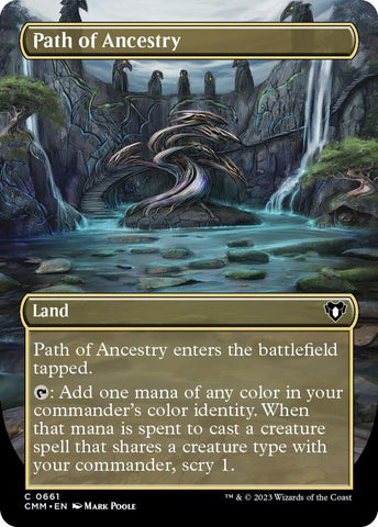 Path of Ancestry Borderless (Commander Masters) 