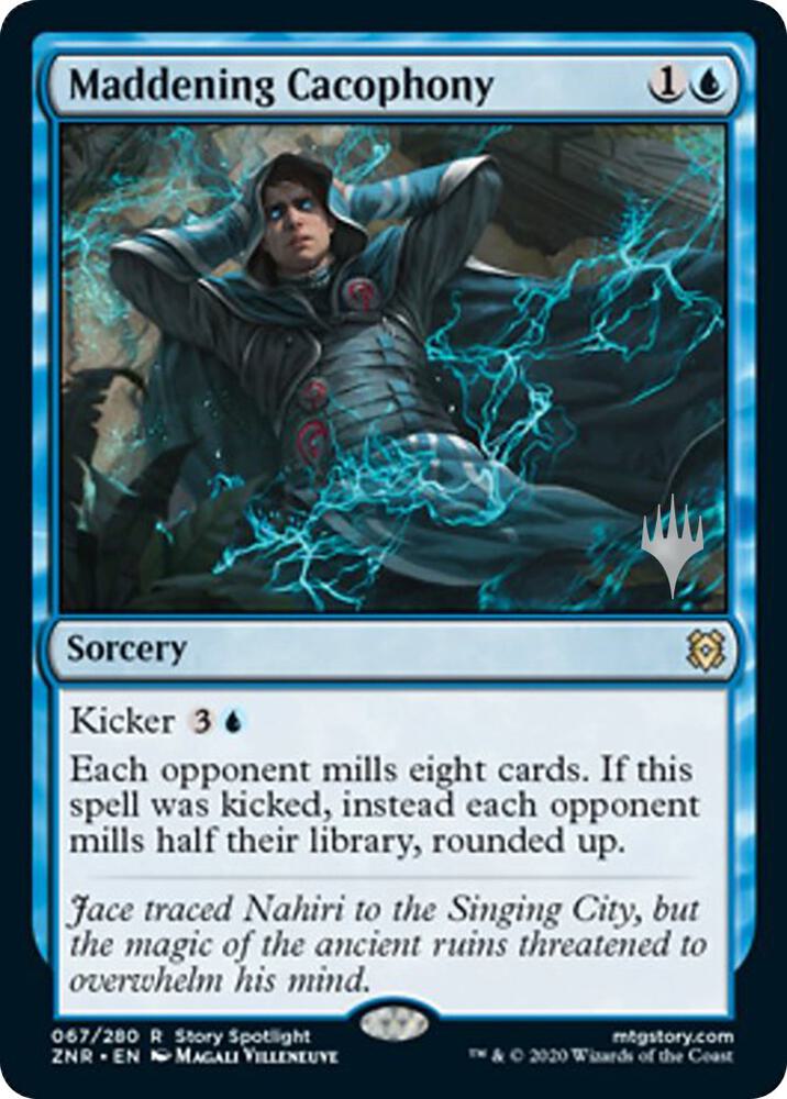 Maddening Cacophony (Promo Pack: Zendikar Rising) 