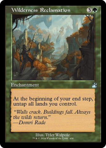 Wilderness Reclamation 458 (Ravnica Remastered) 