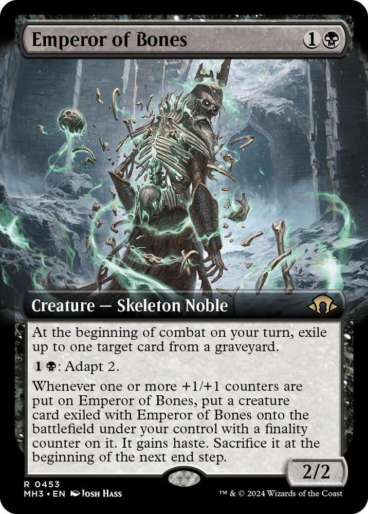 Emperor of Bones Extended Art (Modern Horizons 3) 
