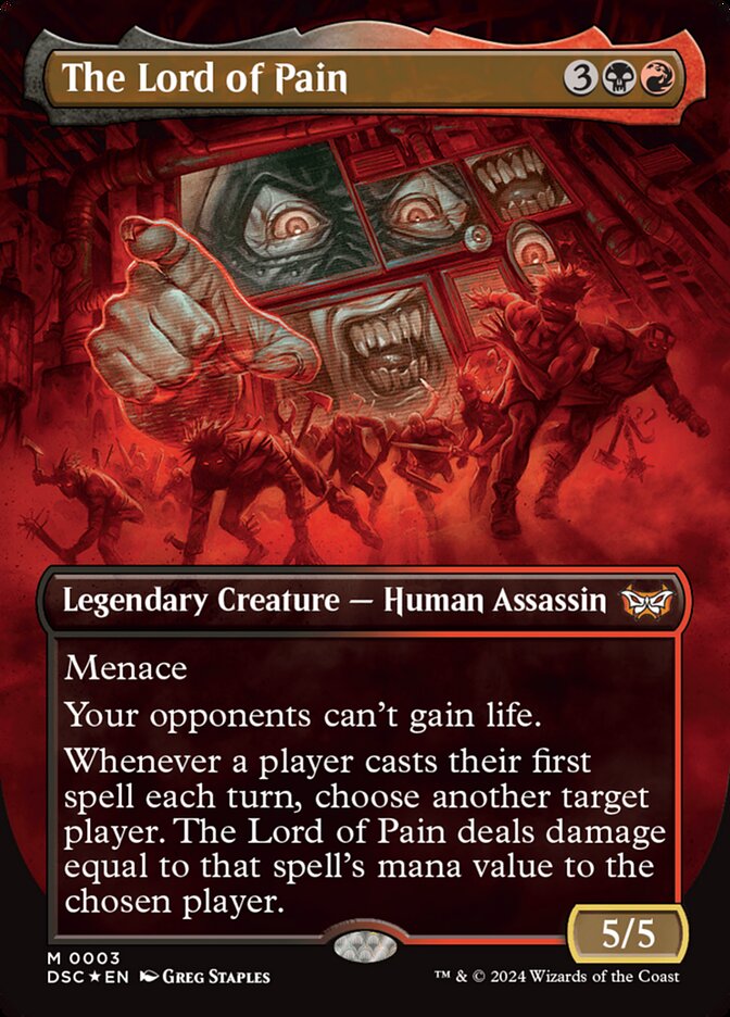 The Lord of Pain (Commander: Duskmourn: House of Horror) 
