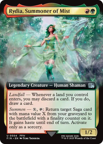 Rydia, Summoner of Mist 504/309 (FINAL FANTASY)  - Extended Art
