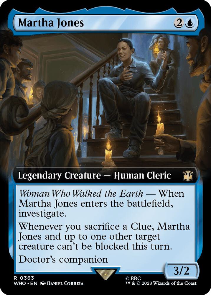 Martha Jones Extended Art (Universes Beyond: Doctor Who) 