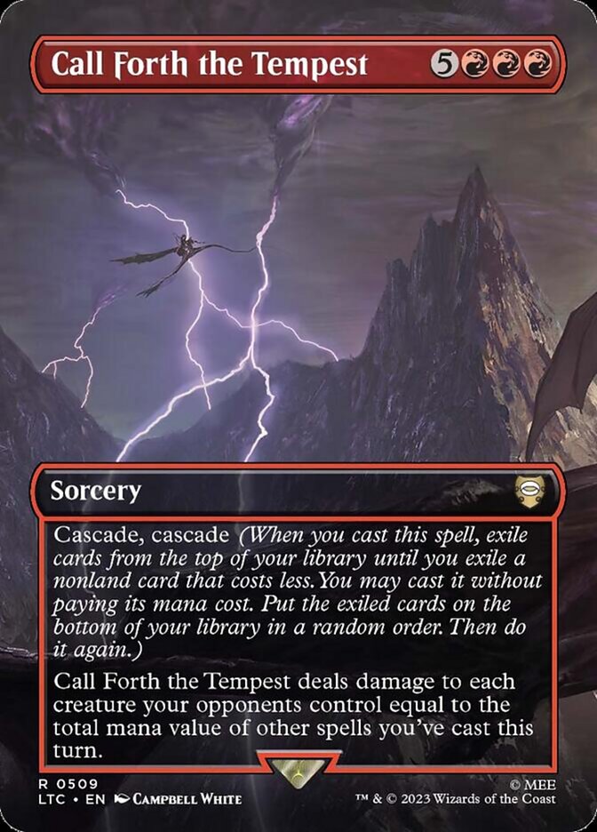 Call Forth the Tempest (Commander: The Lord of the Rings: Tales of Middle-earth) 
