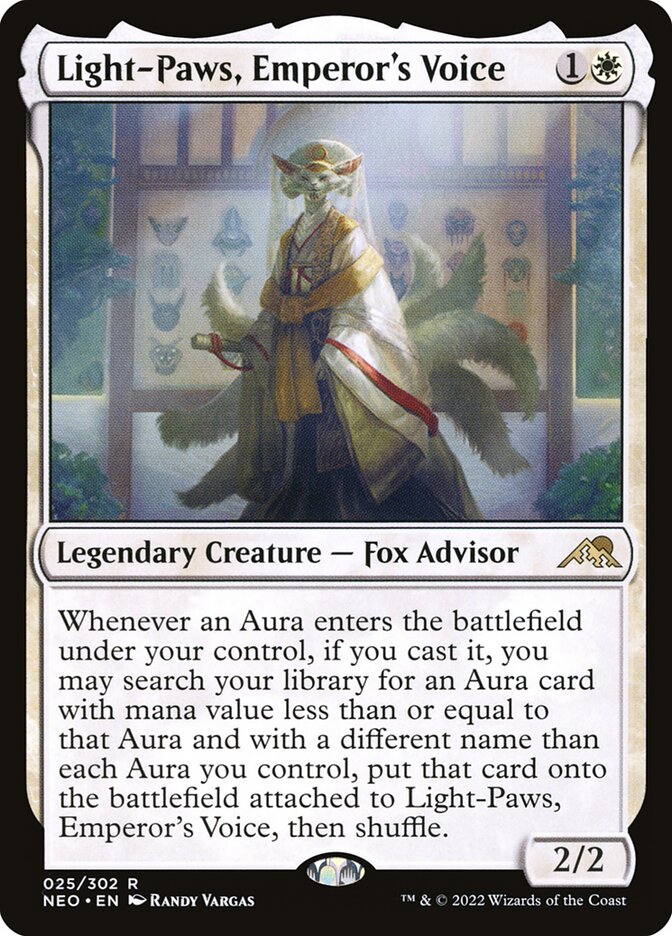 Light-Paws, Emperor's Voice (Kamigawa: Neon Dynasty) 