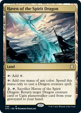 Haven of the Spirit Dragon (Commander: Adventures in the Forgotten Realms) 