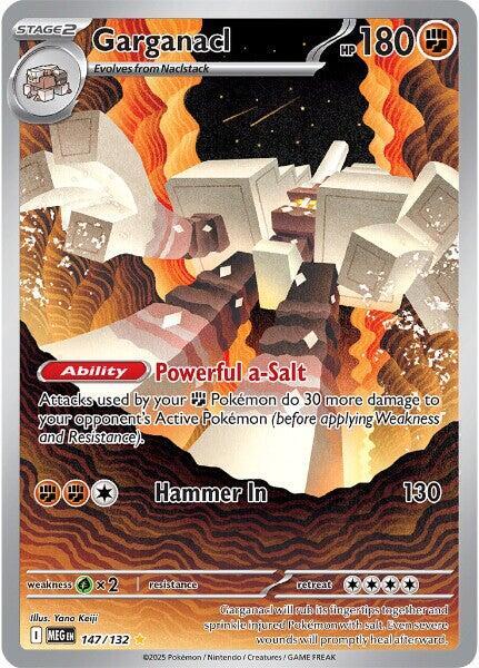 Garganacl 147/132 (ME01: Mega Evolution)  - Holofoil