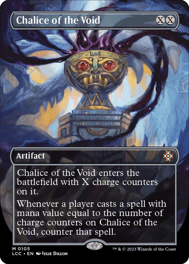 Chalice of the Void Borderless (Commander: The Lost Caverns of Ixalan)  - Foil