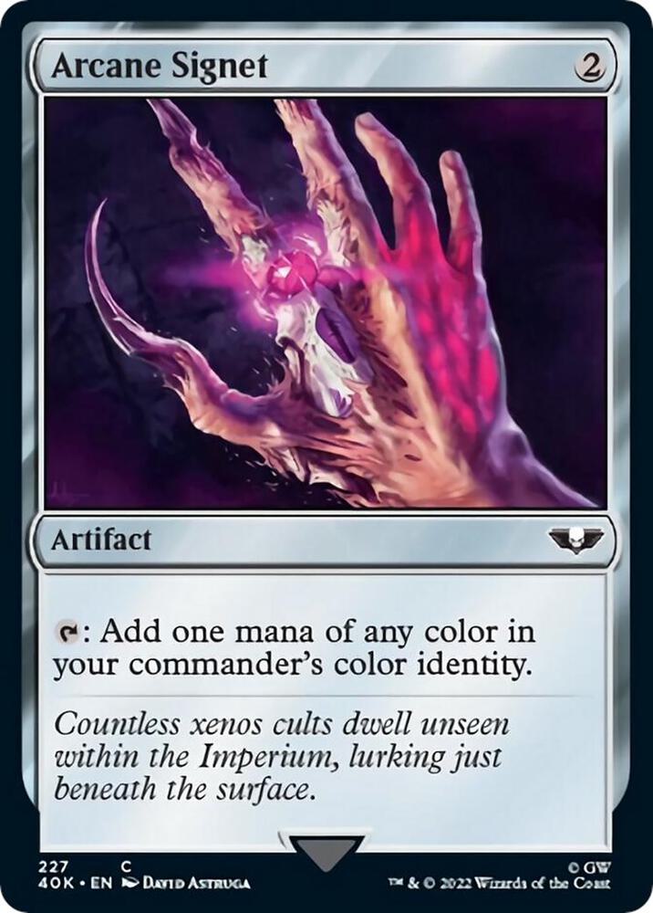 Arcane Signet 227 (Universes Beyond: Warhammer 40,000) 