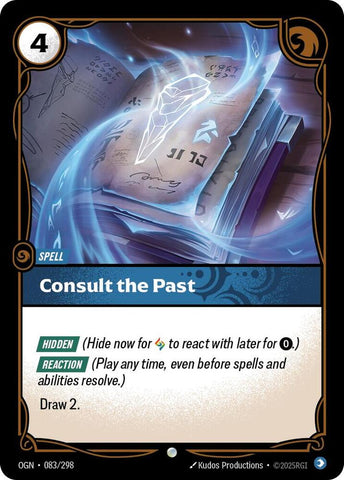 Consult the Past (Origins)  - Foil