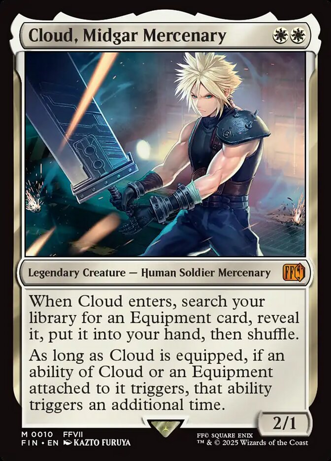 Cloud, Midgar Mercenary (FINAL FANTASY)  - Foil