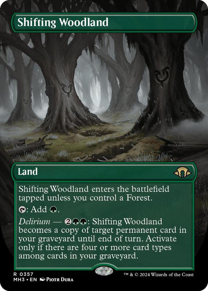 Shifting Woodland Borderless (Modern Horizons 3) 