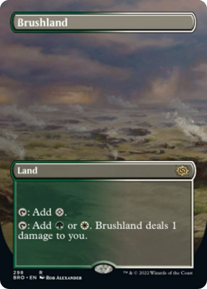 Brushland Borderless 298/287 (The Brothers' War) 