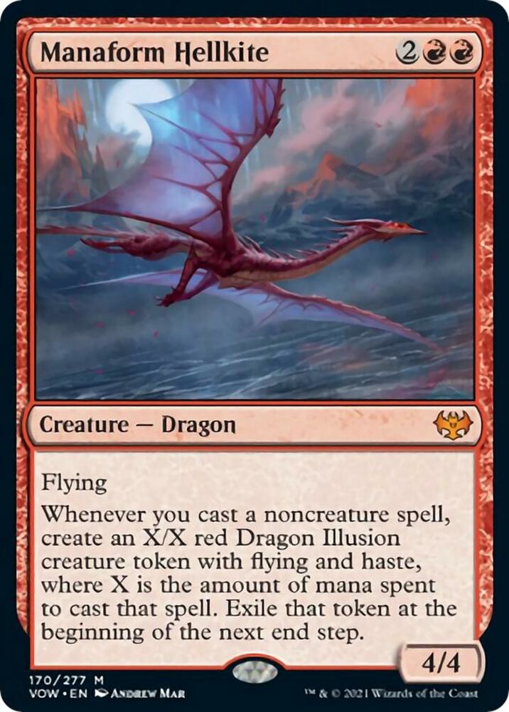 Manaform Hellkite (Innistrad: Crimson Vow) 