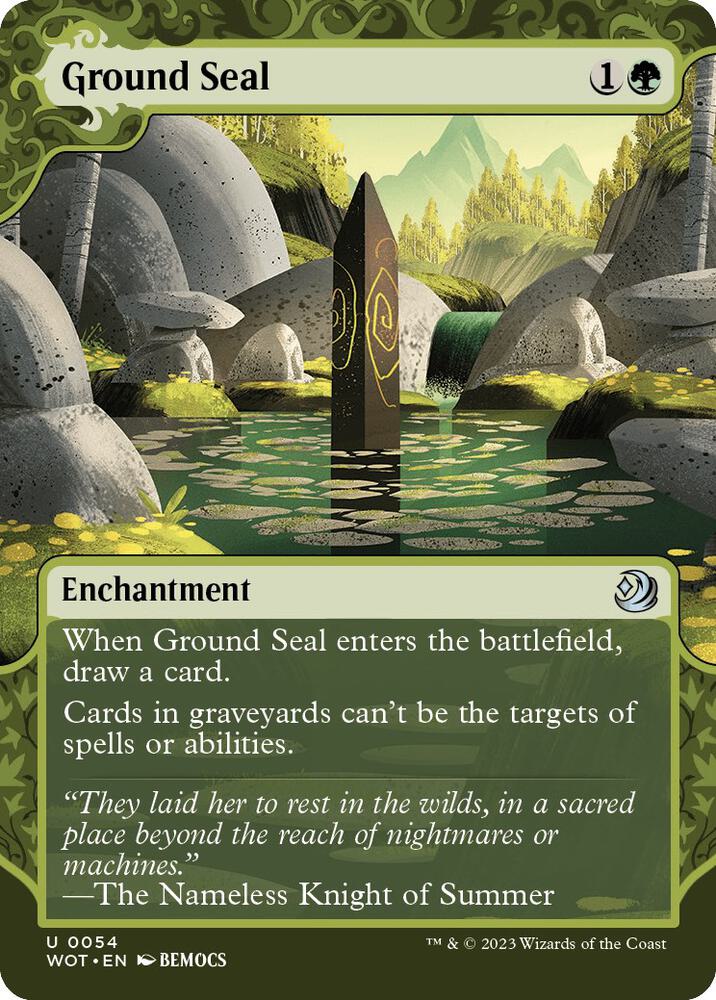 Ground Seal (Wilds of Eldraine: Enchanting Tales)  - Foil