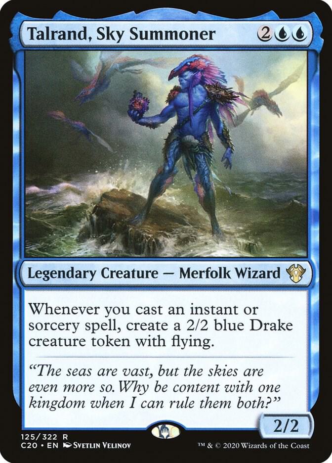 Talrand, Sky Summoner 125/322 (Commander 2020) 