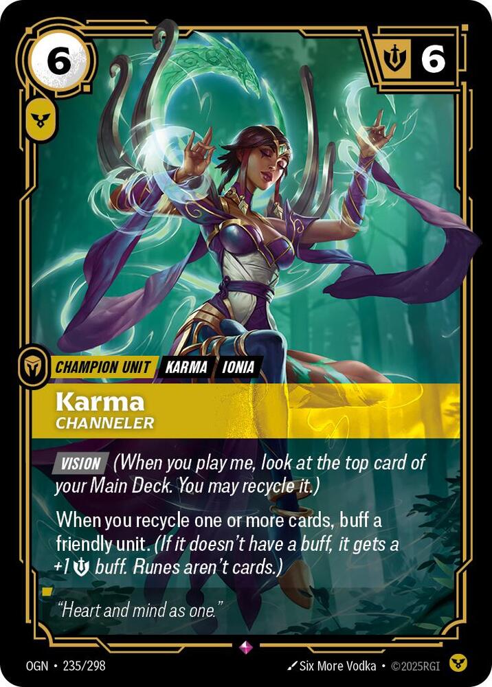 Karma Channeler (Origins)  - Foil