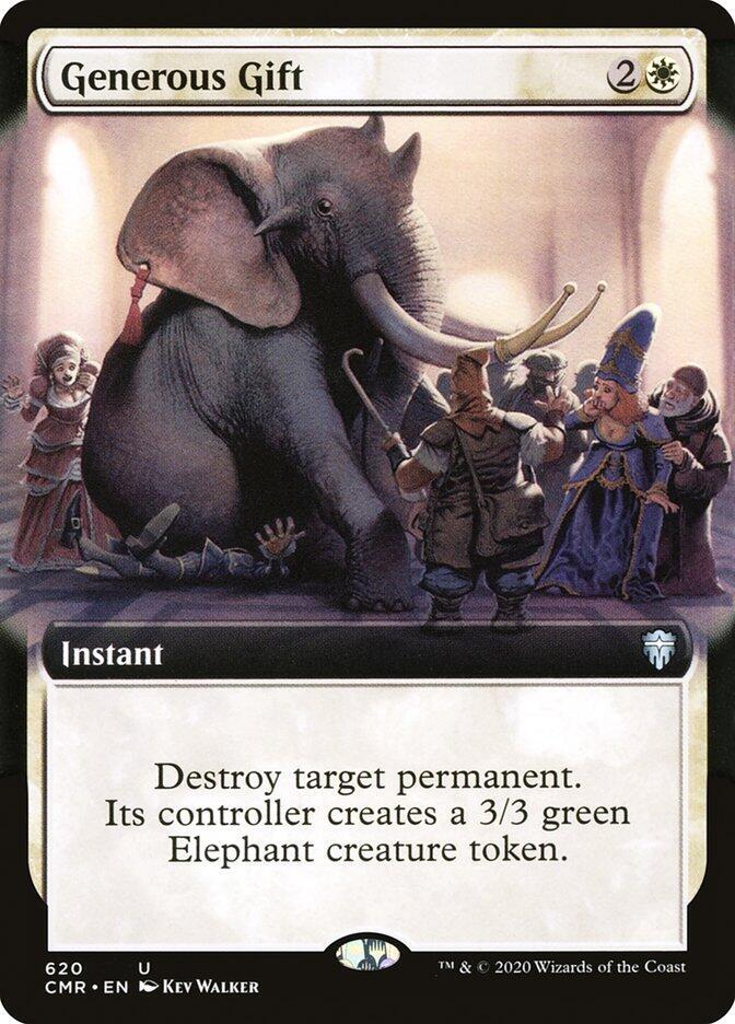Generous Gift 620/361 (Commander Legends)  - Extended Art