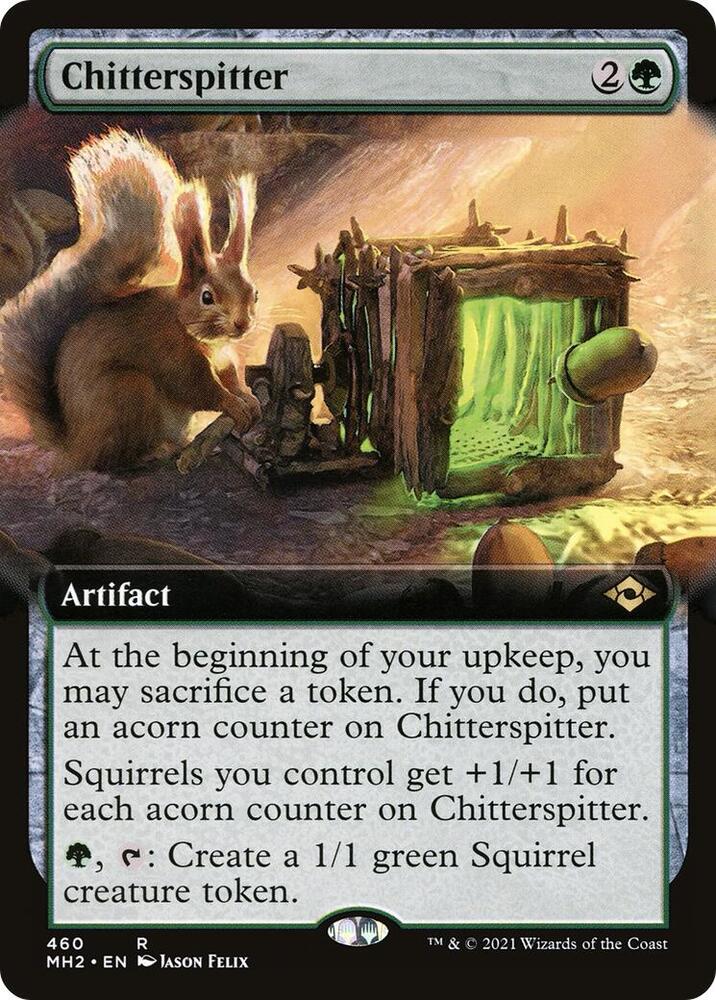 Chitterspitter Extended Art 460 (Modern Horizons 2)  - Foil